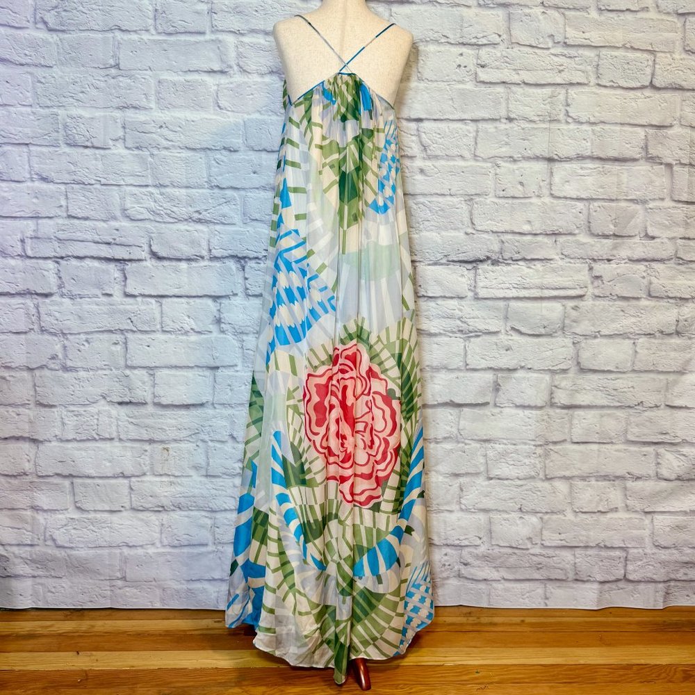 Thakoon Addition Silk Floral Maxi Dress - Picture 2 of 5